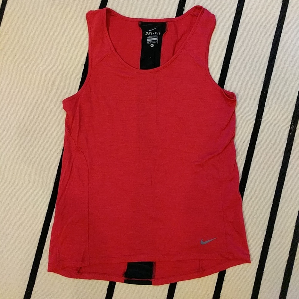 Nike dry-fit athletic tank top (raspberry)